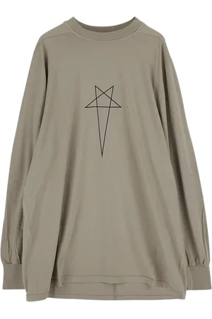 Rick Owens Hombre, Camisetas, Verde, Talla: L