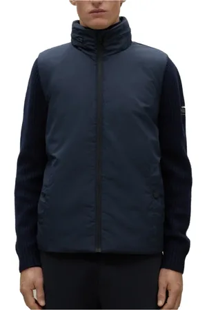 ECOALF Hombre, Chaquetas, Azul, Talla: M