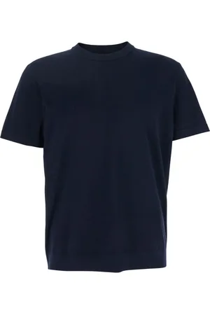 THEORY Hombre, Camisetas, Azul, Talla: S