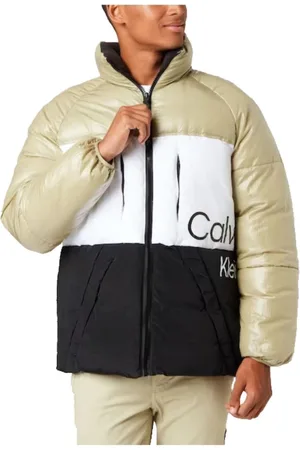 Calvin Klein Hombre, Chaquetas, Blanco, Talla: L