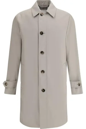 Burberry Hombre, Abrigos, Gris, Talla: L