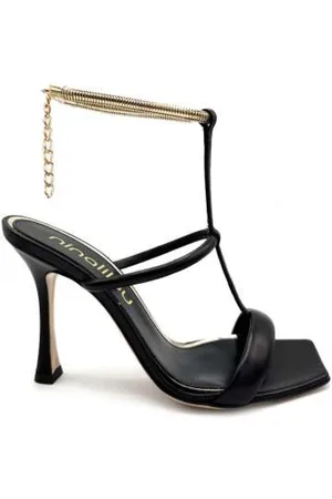 NINALILOU Mujer, Zapatos, Negro, Talla: 38 EU