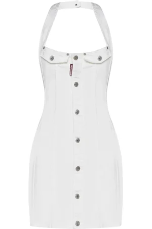 Dsquared2 Mujer, Vestidos, Blanco, Talla: 2XS