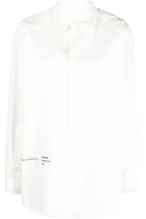 Maison Margiela Mujer, Blusas y Camisas, Blanco, Talla: S