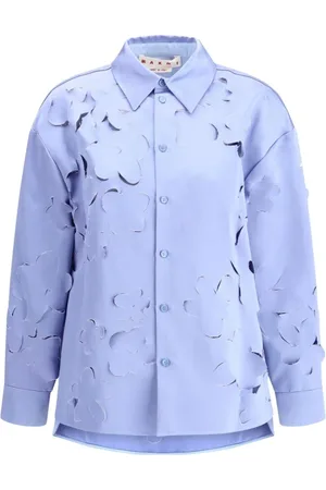 Marni Mujer, Blusas y Camisas, Azul, Talla: XS