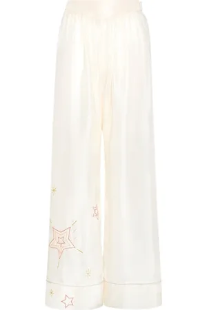 FORTE FORTE Mujer, Pantalones, Blanco, Talla: L