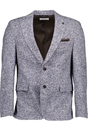 Carl Gross Hombre, Chaquetas, Azul, Talla: L
