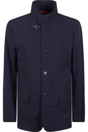 FAY Hombre, Chaquetas, Azul, Talla: L