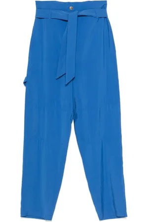 ALYSI Mujer, Pantalones, Azul, Talla: 2XS