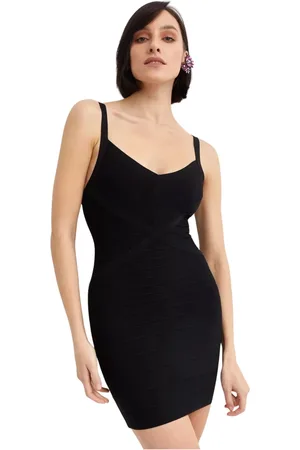 Hervé Léger Mujer, Vestidos, Negro, Talla: M