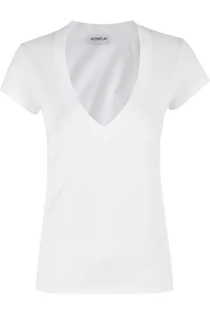 Dondup Mujer, Camisetas, Blanco, Talla: M