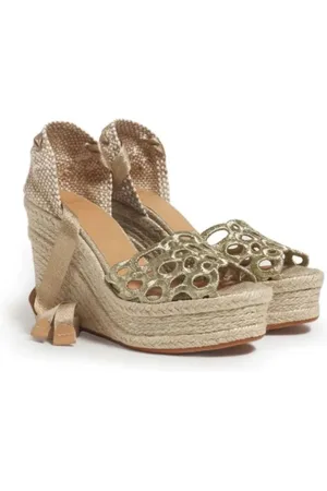 Castaner Mujer, Zapatos, Amarillo, Talla: 40 EU