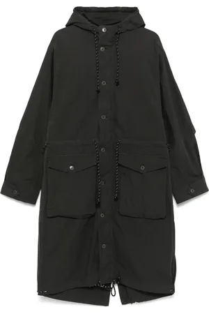 HENRIK VIBSKOV Hombre, Abrigos, Negro, Talla: M