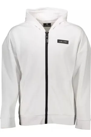 Philipp Plein Hombre, Sudaderas, Blanco, Talla: L