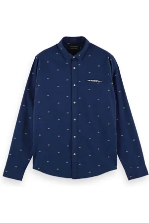 Scotch&Soda Hombre, Camisas, Azul, Talla: L