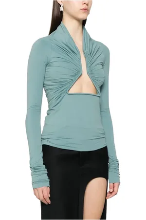 Rick Owens Mujer, Camisetas, Azul, Talla: M