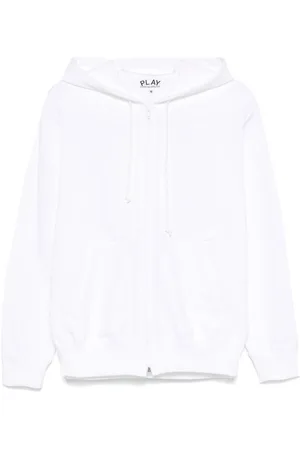 Comme des Garçons Hombre, Sudaderas, Blanco, Talla: L