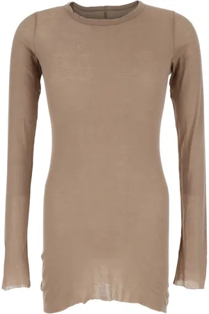 Rick Owens Hombre, Camisetas, Marrón, Talla: S