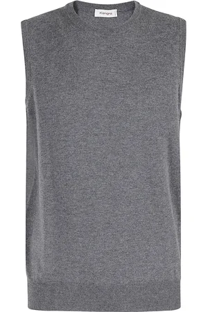 KANGRA CASHMERE Hombre, Jerseys, Gris, Talla: XL