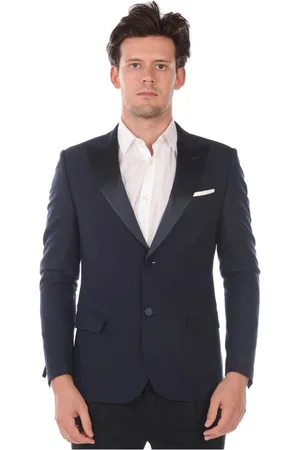 D.A. Daniele Alessandrini Hombre, Chaquetas, Azul, Talla: S