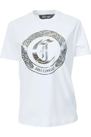 Roberto Cavalli Mujer, Camisetas, Blanco, Talla: S