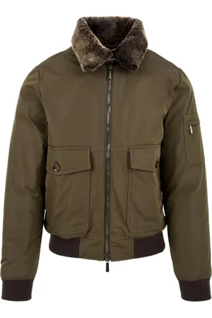 MOORER Hombre, Chaquetas, Verde, Talla: L