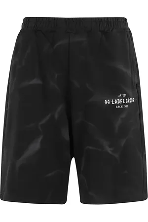 44 Label Group Hombre, Pantalones cortos, Negro, Talla: S