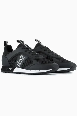 Emporio Armani Hombre, Zapatos, Negro, Talla: 41 1/3 EU