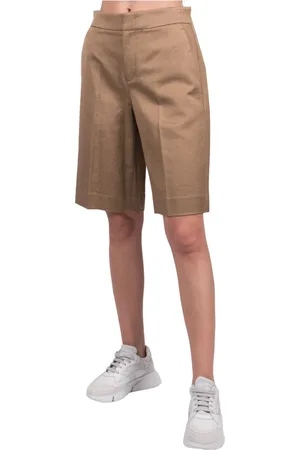 Vince Mujer, Pantalones cortos, Marrón, Talla: S
