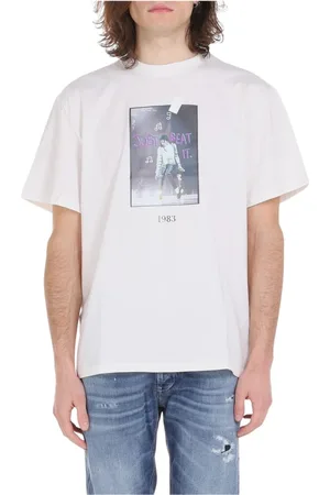 Throwback. Hombre, Camisetas, Blanco, Talla: M