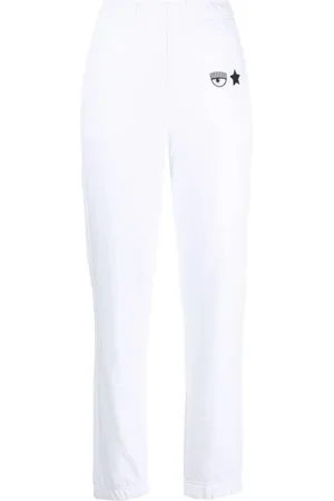 Chiara Ferragni Mujer, Pantalones, Blanco, Talla: S
