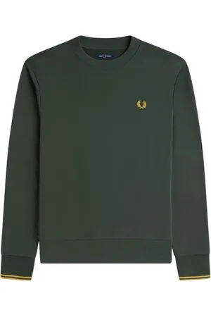 Fred Perry Hombre, Sudaderas, Gris, Talla: S