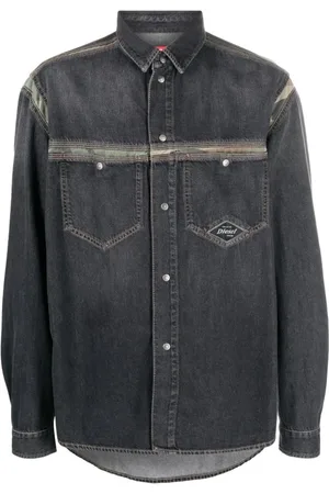 Diesel Hombre, Camisas, Negro, Talla: M