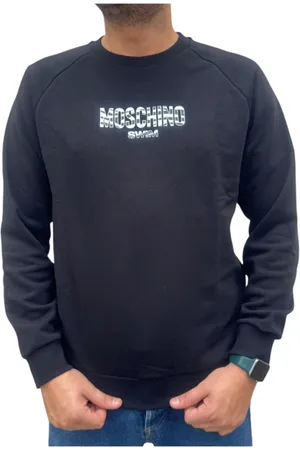 Moschino Hombre, Sudaderas, Negro, Talla: XL