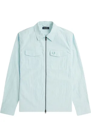 Fred Perry Hombre, Chaquetas, Azul, Talla: M