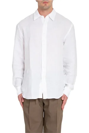 COSTUMEIN Hombre, Camisas, Blanco, Talla: S
