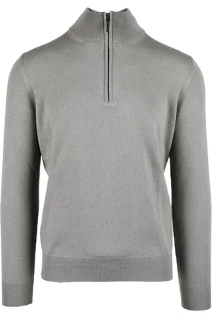 KANGRA CASHMERE Hombre, Jerseys, Gris, Talla: L
