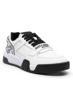 Roberto Cavalli Hombre, Zapatos, Blanco, Talla: 42 EU