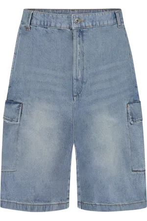 FLÂNEUR Hombre, Pantalones cortos, Azul, Talla: M