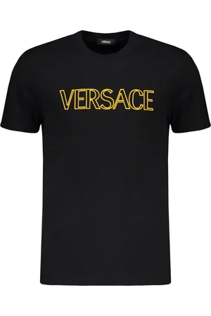 VERSACE Hombre, Camisetas, Negro, Talla: L