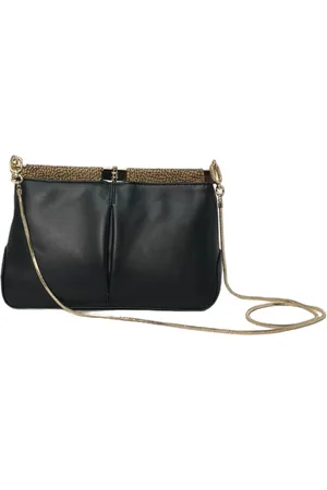 Borbonese Mujer, Bolsos, Negro, Talla: ONE Size