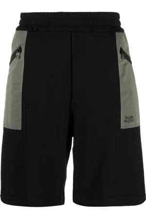Alexander McQueen Hombre, Pantalones cortos, Negro, Talla: M