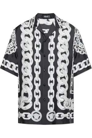 VERSACE Hombre, Camisas, Negro, Talla: M
