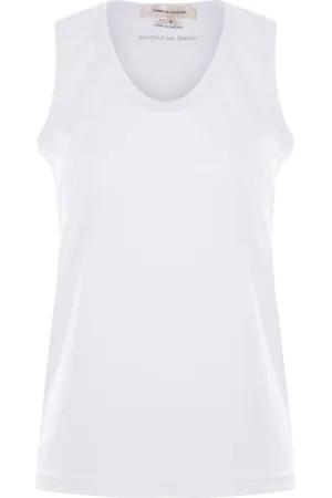 Comme des Garçons Mujer, Camisetas, Blanco, Talla: M