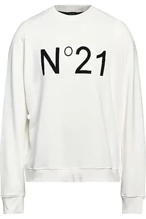 Nº21 Hombre, Sudaderas, Blanco, Talla: L