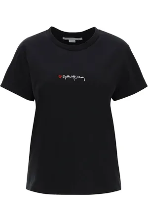 Stella McCartney Mujer, Camisetas, Negro, Talla: M