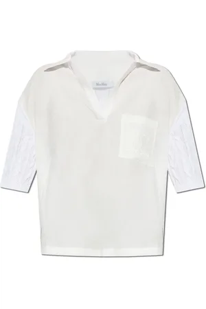 Max Mara Mujer, Camisetas, Blanco, Talla: M