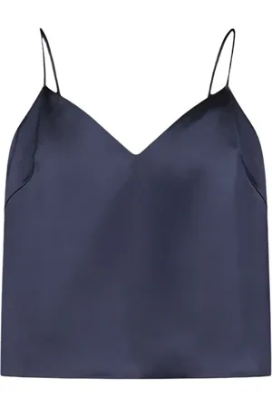GALVAN Mujer, Camisetas, Azul, Talla: M