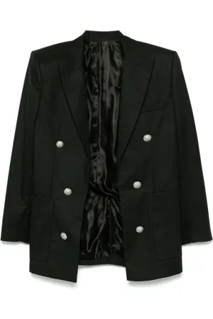 Balmain Hombre, Chaquetas, Negro, Talla: M