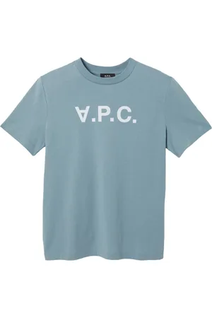 A.P.C. Hombre, Camisetas, Azul, Talla: M